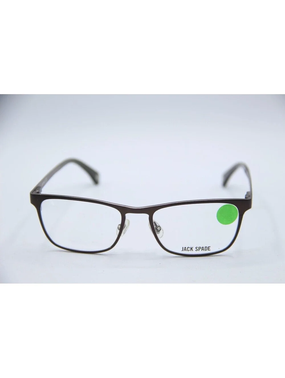 Jack Spade Powell Erh Brown Green Authentic Eyeglasses 50-17